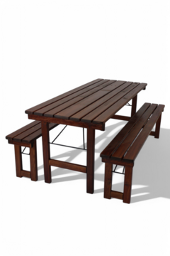 Biertafel set Deluxe (tafel + 2 banken)