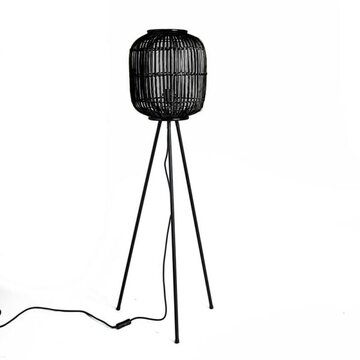 Lampe Bamboe High Noire