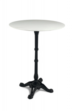 Hoge Bistrotafel Wit 80x110