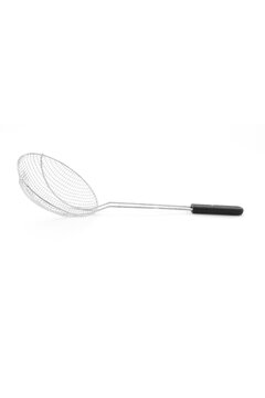 Frying strainer ladle