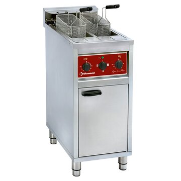 Electric deep fryer 2 x 10L 400V 12kW