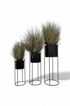 Set van 3 Bari potten H47/H62/H77