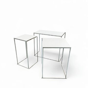High Table Minimal White