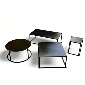 Lounge Tafel Minimal Zwart