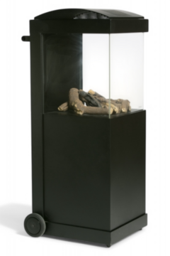 Tuinhaard 62x61x139 Zwart