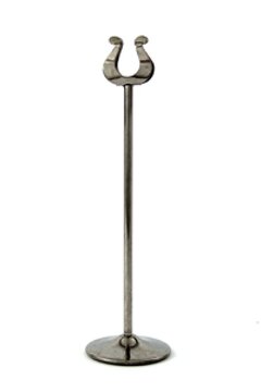 Porte numéro de table  inox H29cm