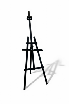 Chevalet Noire 49x40x175cm