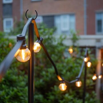 Poteau pour guirlande 