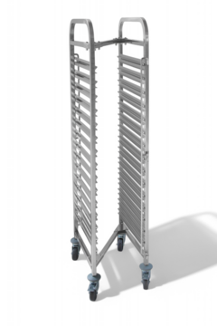 Clearing trolley  15 x GN 1/1