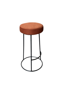 Bar Stool Icon Black - Terracotta