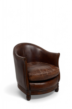 Fauteuil Melbury Marron