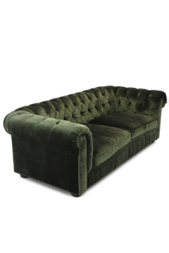 Sofa Chesterfield Velvet Groen