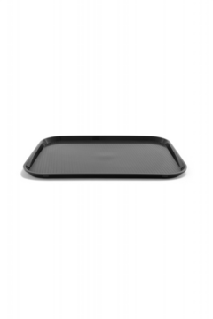 Serving tray Black in PVC 45x35 cm