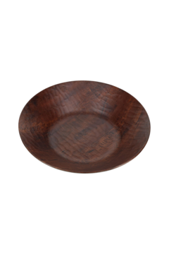 Serveerschaal 40xH9,5cm kastanjebruin