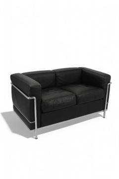 Sofa Le Corbusier LC2 Zwart