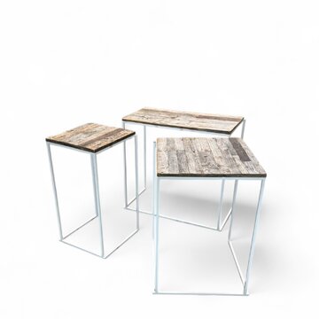 High Table Minimal Caesar White