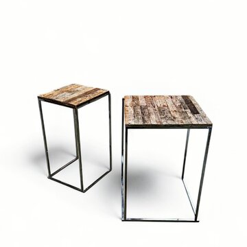 High Table Minimal Caesar Chrome