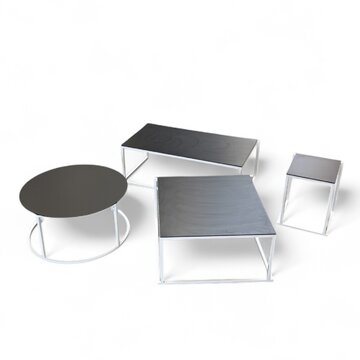 Lounge Tafel Minimal Zwart-Wit