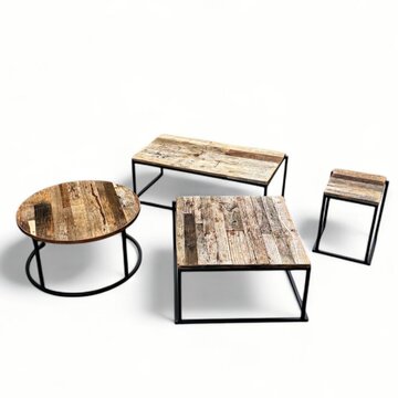Lounge Tafel Minimal Caesar Zwart
