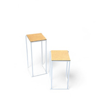 Column Minimal Gold White