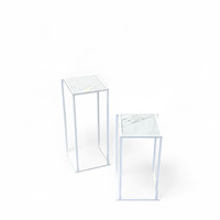 Column Minimal Carrara White