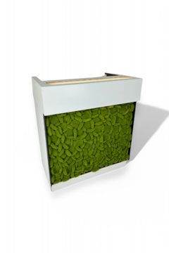 Bar/Desk Minimal Botanique White