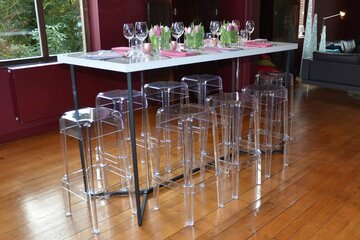 Tafel Jolly 200x80x110 Wit