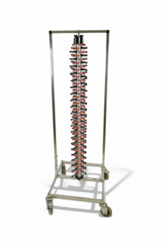 Mobile plate tower 84  plates