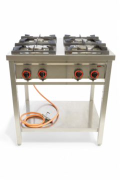 Réchaud à gaz 4 becs