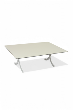 Barcelonina Coffee Table 110 x 80 x 40 cm White legs
