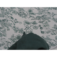 Servet met Groene vogels 48 × 48 cm