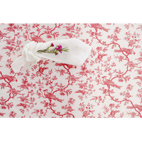 Servet met Rode vogels 48 × 48 cm