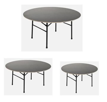 Tables Rondes - Nappage Optionnel