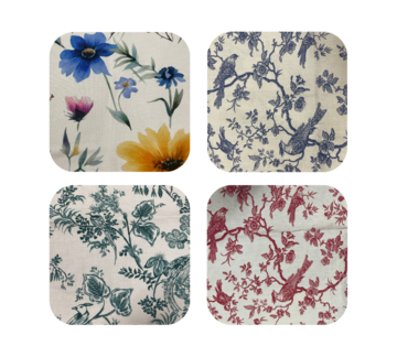 Nappe coton imprimé 300 x 300 cm