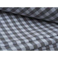 Nappe Vichy Gris 300 x 300 cm