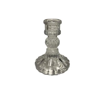 Candle holder glass Ø 10,5 cm