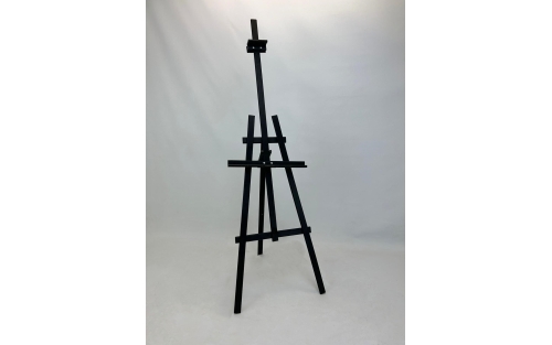 Painters easel Black 49x40x175cm