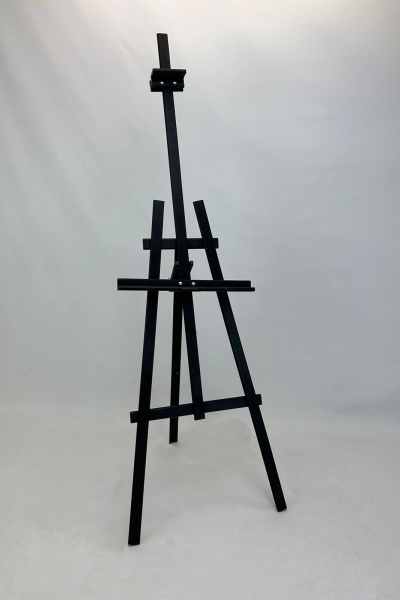 Painters easel Black 49x40x175cm