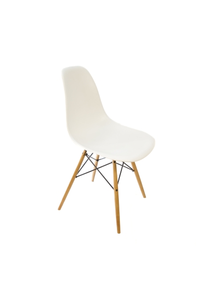 Chaise Eames DSW blanche